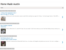 Tablet Screenshot of homemadeaustin.com